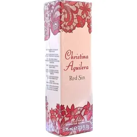 Christina Aguilera Red Sin 75 ml Eau de Parfum EDP Spray Damenduft