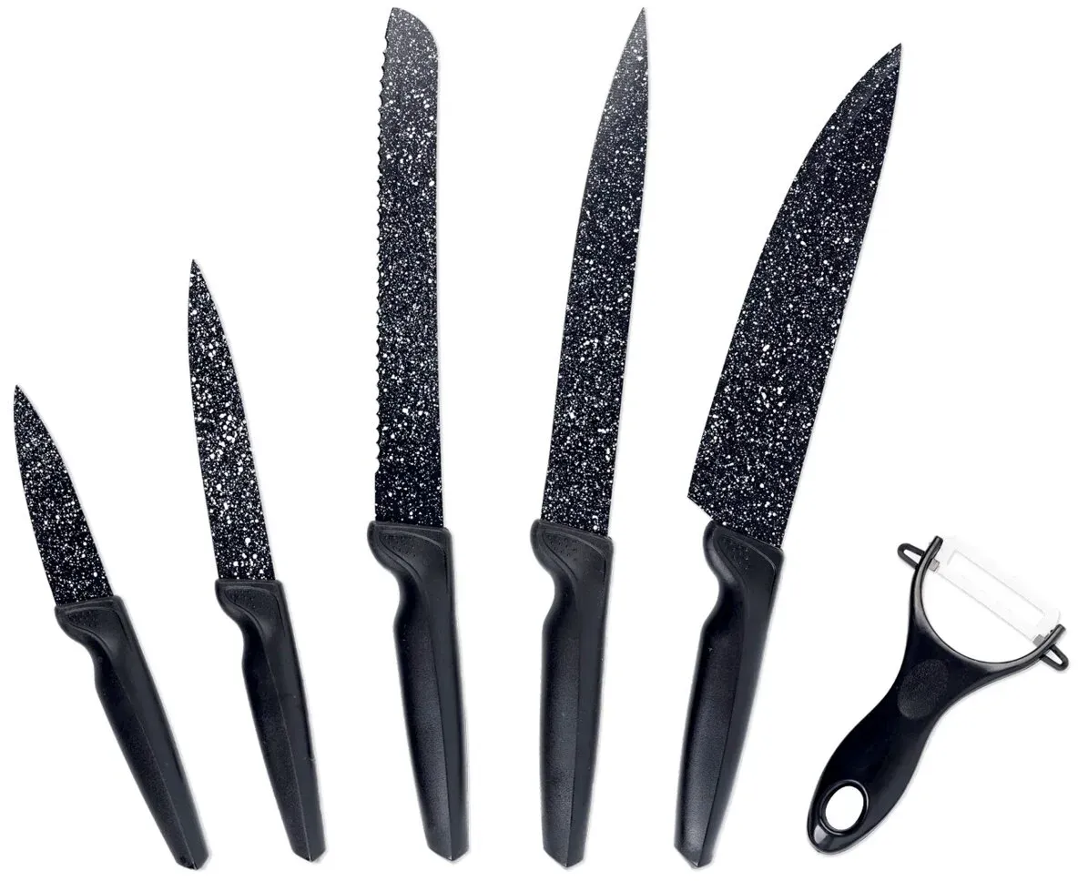GOURMETMAXX Messerset 6-tlg. - B/H/T ca. 36.10x4.00x12.00