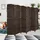 Relaxdays Paravent Raumteiler, HxB: 170x240 cm, Faltbarer Raumtrenner, 6-teiliger Sichtschutz, Holz & Papierseil, braun
