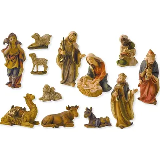 Krippenfigur Krippenfiguren Krippenset 12-teilig