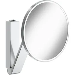 Keuco iLook-move Kosmetikspiegel mit 5-fach Vergrößerung, LED Beleuchtung, Wandmodell 17612019004, Kosmetikspiegel, chrom