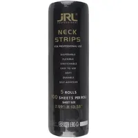 Jrl Halskrause (5 Rollen je 100 Streifen) Schwarz