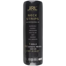 Jrl Halskrause (5 Rollen je 100 Streifen) Schwarz