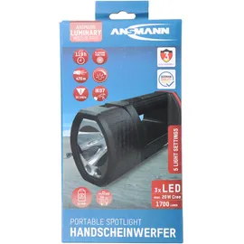 Ansmann HS20R Pro LED Handscheinwerfer 21,6 cm, 1700 lm, wiederaufladbar