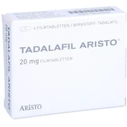 Tadalafil Aristo 20 mg Filmtabletten 4 St
