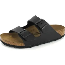 Birkenstock Arizona Weichbettung Naturleder geölt schwarz 46