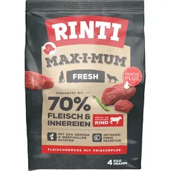 RINTI Hundetrockenfutter MAX-I-MUM Rind
