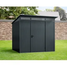 Hörmann Gerätehaus Trend-P Typ 2 2,48 x 2,83 x 2,32 m anthrazitgrau Standardtür