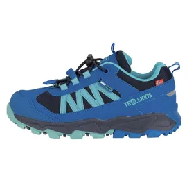 TROLLKIDS Tronfjell Hiker Low Blau/Türkis 29
