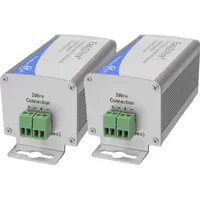 Renkforce RF-2982884 Netzwerkverlängerung 2-Draht Reichweite (max.): 400m 2 St. 100MBit/s ohne PoE-