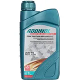 ADDINOL Rennöl - Pole Position High Speed 2T - vollsynthetisch - DAS Mischöl - für alle Zweitakt-Motoren, Flammpunkt >270°C - 1 L Dose
