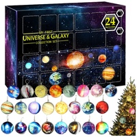 Adventskalender 2022 Kinder Weihnachtskalender 24 Füllung Universum Galaxy Geschenkbox, Weihnachten Geschenke Adventskalender für Kinder 5-12 Jahre