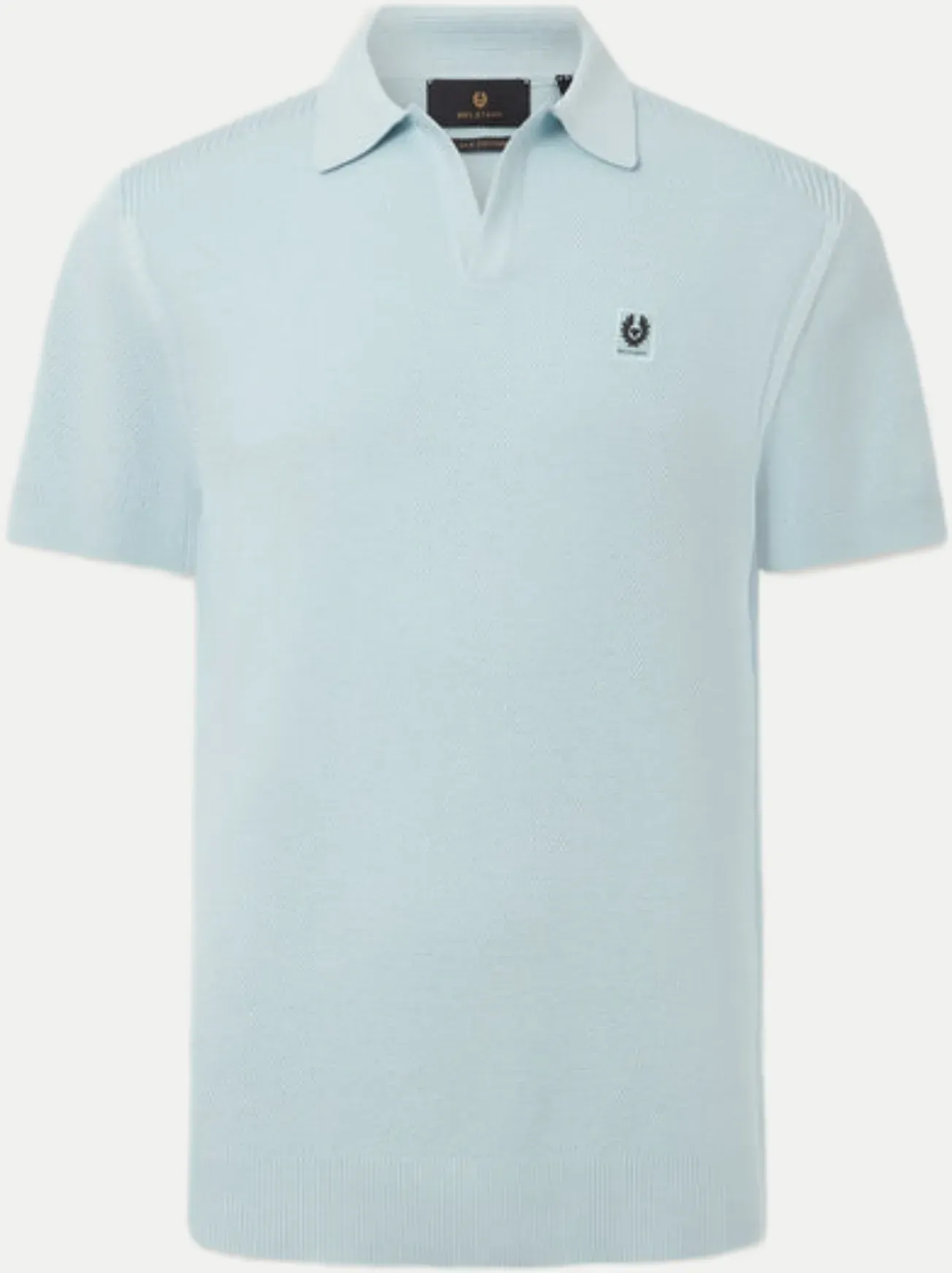Strickpolo Coast Blau L