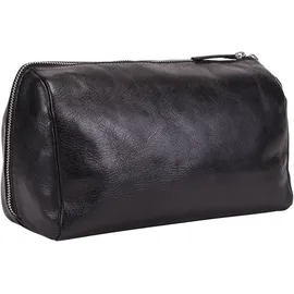 LEONHARD HEYDEN Cambridge Kulturbeutel Leder 26 cm schwarz