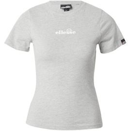 Ellesse T-Shirt 'Beckana' - Hellgrau,Weiß - L
