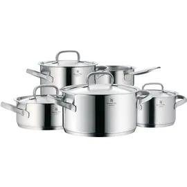 WMF Gourmet Plus Topf-Set 5-tlg. 3 x Fleischtopf + Bratentopf + Stielkasserolle