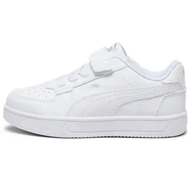 Puma Caven 2.0 AC Kinder Weiß/Silber/Schwarz 32