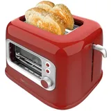 Cecotec - Vertikale Toaster RetroVision Red,
