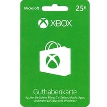 Microsoft Xbox Live Guthabenkarte (25 EUR)