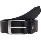 Tommy Hilfiger Adan New Leather Belt 3.5 EXT W85 Space Blue