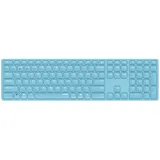Hama E9800M Büro Tastatur (Blau)