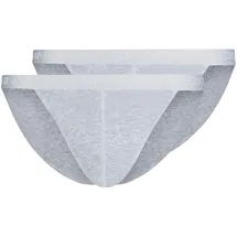SKINY Tanga Slip grau S 2er Pack
