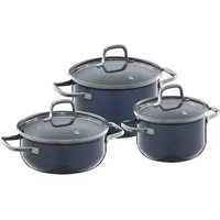 WMF Fusiontec Essential Topf-Set 3-tlg. Bratentopf + Fleischtopf