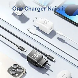 Vention MOBILIOJO ĮKROVIKLIS SIENINIS USB + LAIDAS/30W 2P TZ-FEQB0-EU-01 Vention - Silber