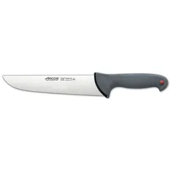 Arcos Serie Colour Proof - Metzgermesser - Klinge Nitrum Edelstahl 250 mm - HandGriff Polypropylen Von Elastomer bedeckt Farbe Schwarz