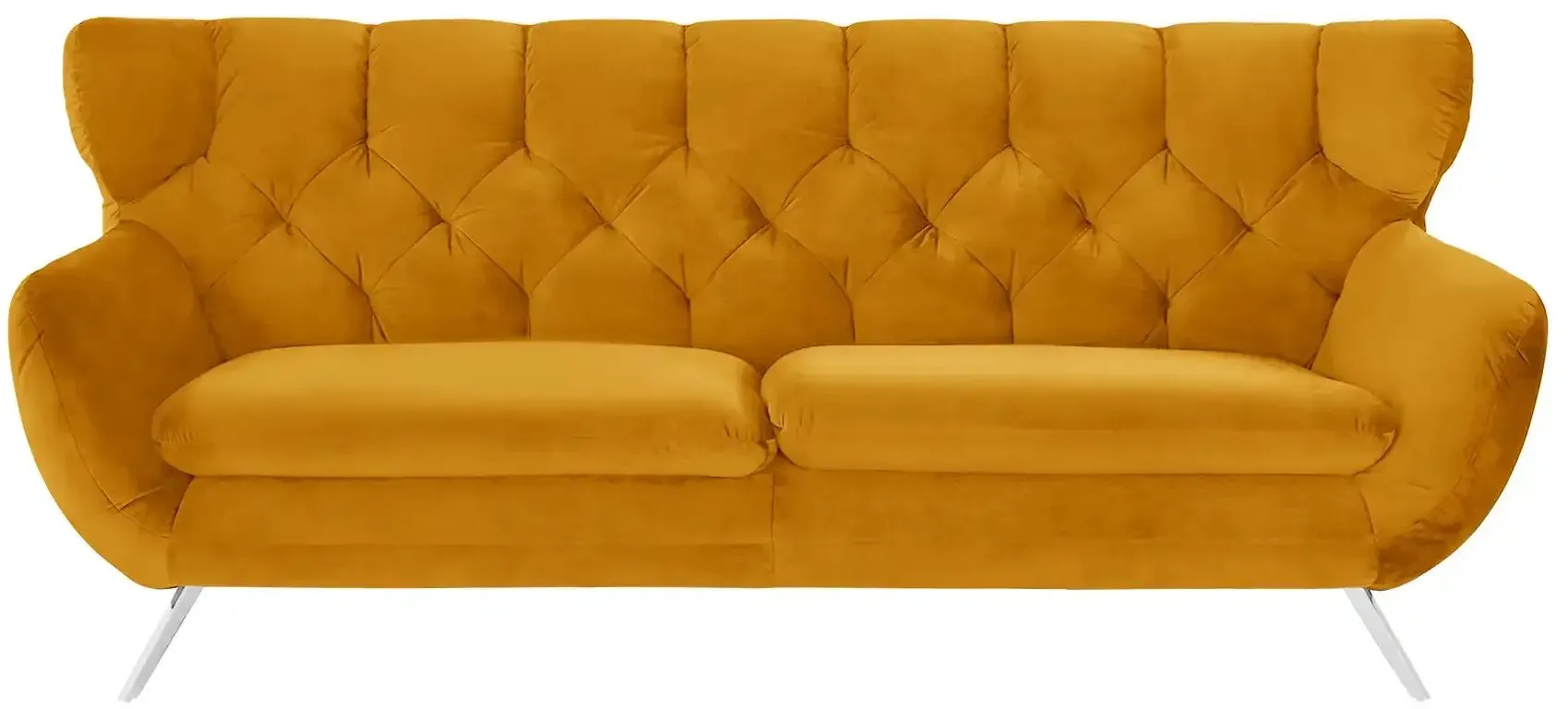 Jette Home Sofa  Caldara , gelb , Maße (cm): B: 230 H: 94 T: 95.0