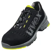 Uvex 1 8543837 ESD Sicherheitshalbschuh S1 SRC, schwarz/limette Gr.