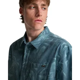 BILLABONG Solana Cord Kurzarmhemd Blau M