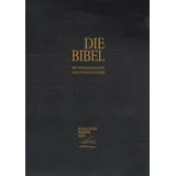 Christliche Literaturverbreitung Schlachter 2000 Bibel - Standardausgabe (Kalbsleder-Ausgabe, flexibler Einband, Goldschnitt, schwarz):