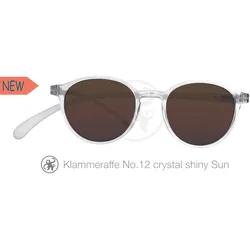 Lesebrille No.12 Klammeraffe SUN crystal shiny