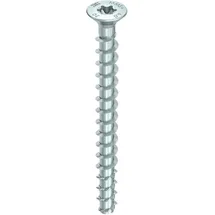Heco MULTI-MONTI-plus F Betonschraube 7,5 x 50 Senkkopf, T-Drive, verzinkt blau, A2K
