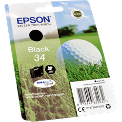 Epson Tinte C13T34614010  Black 34  schwarz