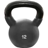 Sporttrend 24® Kettlebell 2kg, 4kg, 6kg, 8kg, 10kg, 12kg, 14kg, 16kg, 18kg, 20kg, 22kg, 24kg, 26kg, 28kg, 30kg in schwarz | Kugelhantel Hantel Schwunghantel Gusseisen(Schwarz, 12KG)