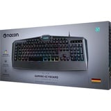 Nacon Gaming CL-210DE Gaming Keyboard DE schwarz