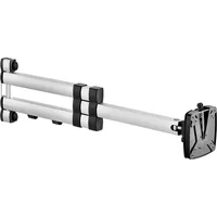 Novus 968+0119+001 Flachbildschirm-Montagearm Anthrazit Silber Aluminium, 10 kg, 75 x 75,100 x 100 mm, 0 - 180°