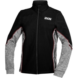 IXS Ice 1.0 Funktionsjacke, schwarz-grau-rot, Größe S für Männer