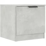 vidaXL Nachtschrank Betongrau 40 x 39 x 40 cm Grau