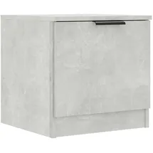 vidaXL Nachtschrank Betongrau 40 x 39 x 40 cm Grau