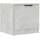 vidaXL Nachtschrank Betongrau 40 x 39 x 40 cm Grau