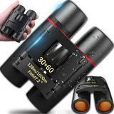 Retoo Fernglas Feldstecher 30 x 60 HD 1000M Wasserdicht Taschenfernglas für Erwachsene und Kinder Ferngläser Vogelbeobachtung Spielzeug Geschenk Retoo