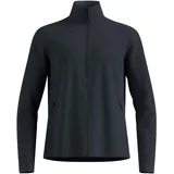 Odlo Herren Grid Fleece Midlayer Full Zip schwarz
