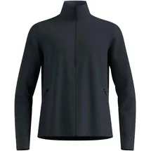 Odlo Herren Grid Fleece Midlayer Full Zip schwarz