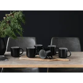 CreaTable Kaffeebecher 0,285 l Grau 6 St.