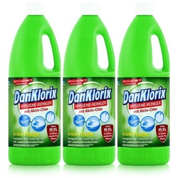 DanKlorix DanKlorix Hygiene-Reiniger Grüne Frische 1,5L – Mit Aktiv-Chlor (3er P Allzweckreiniger