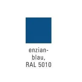 Nordwest Handel AG Schubladenschrank BK 600 H800xB600xT600mm grau/blau 5 Schubl.Einfachauszug