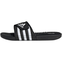 adidas Adissage Schlappen, Core Black/Ftwr White/Core Black, 42
